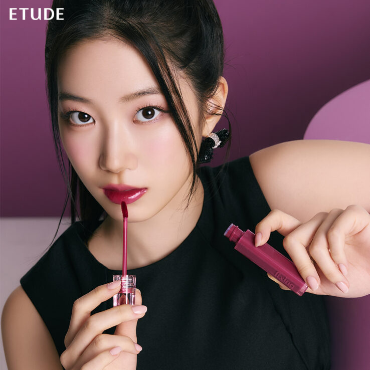 韓國 最新23F/W #Celebeaurity 系列 etude Glow Fixing Tint 濾鏡水光唇釉 – 2色選擇