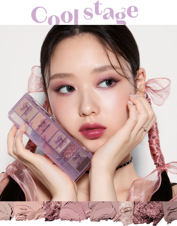 最新23F/W #Cool Stage 系列 韓國 etude Play Color Eye Palette 10色眼影盤 - Cool Stage