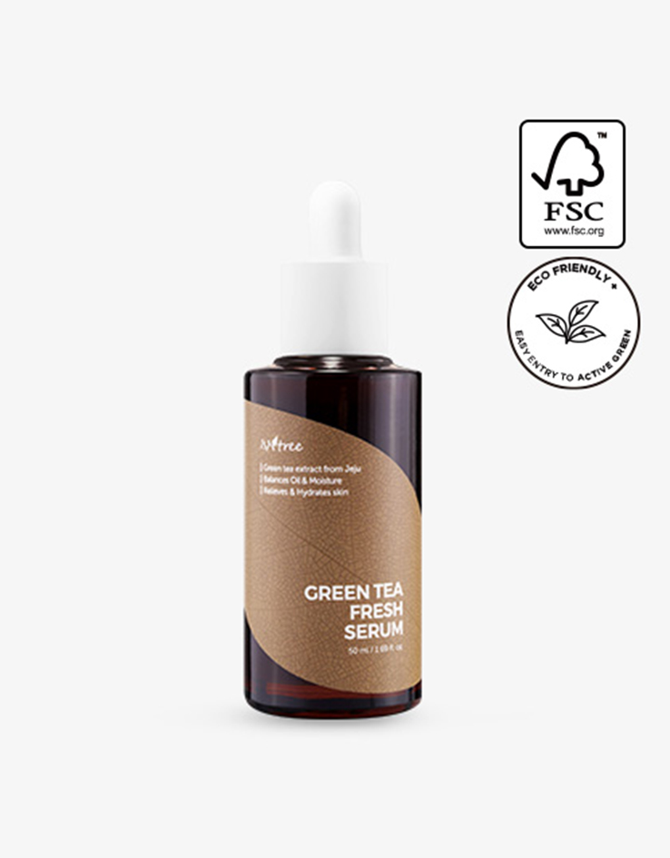 韓國 isntree Green Tea Fresh Serum 綠茶清新精華液 - 50ml