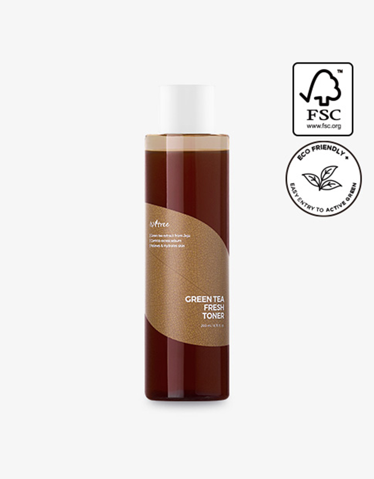 韓國 isntree Green Tea Fresh Toner 綠茶清爽爽膚水 - 200ml