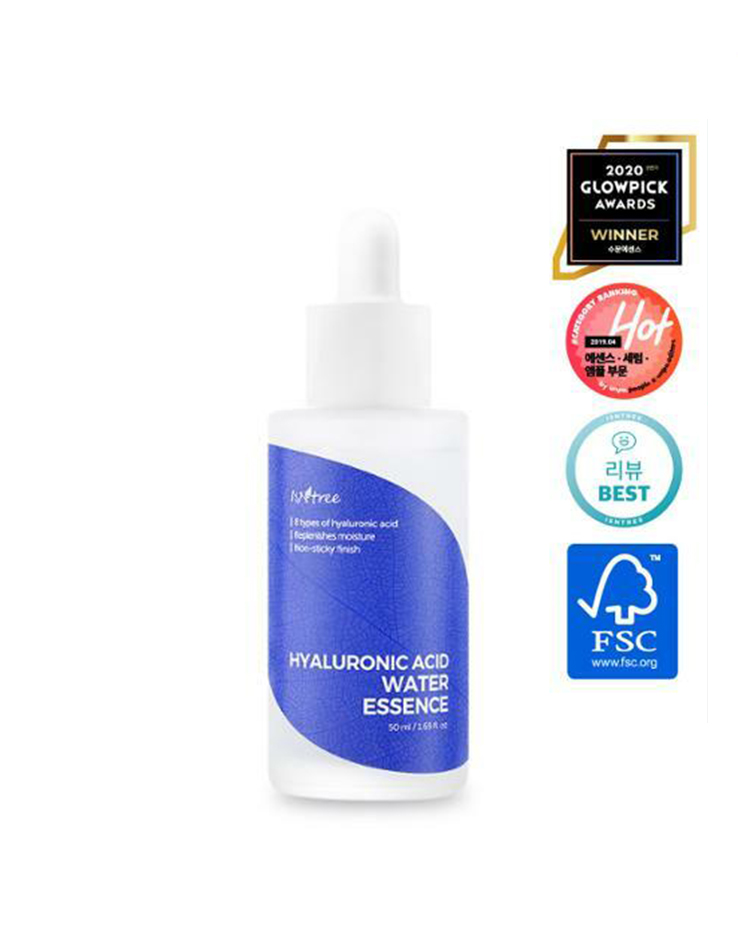 新版～韓國 isntree Hyaluronic Acid Water Essence 透明質酸保濕精華 - 50ml