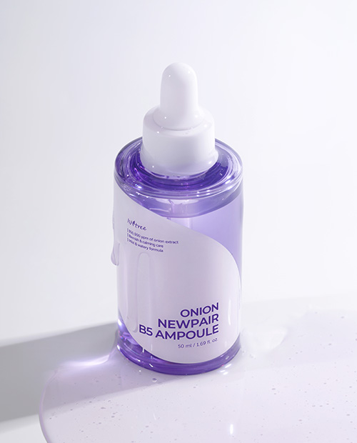 韓國 isntree Onion Newpair B5 Ampoule 紫洋蔥B5修復舒緩淡印保濕安瓶精華 - 50ml