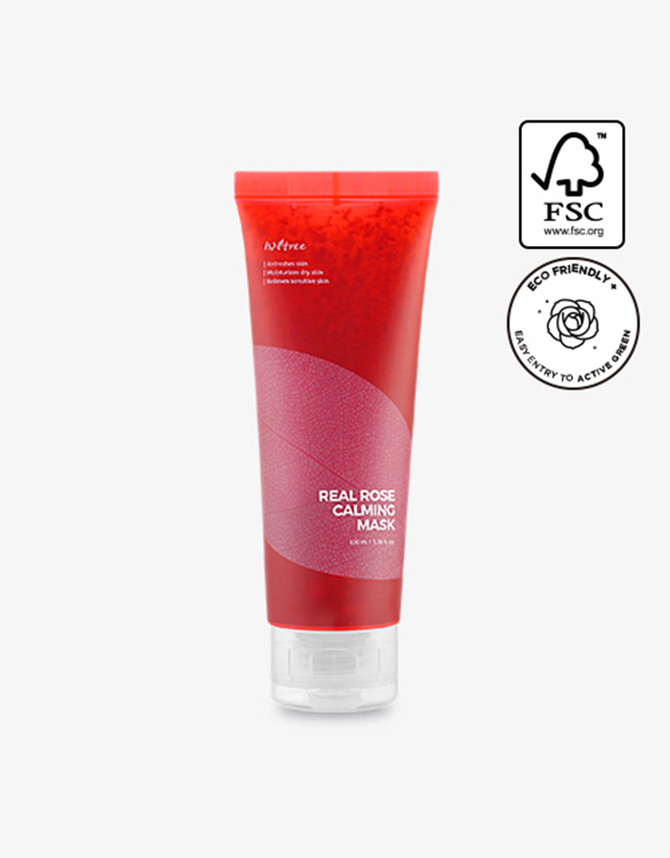 韓國 isntree Real Rose Calming Mask 玫瑰舒緩面膜 - 100ml