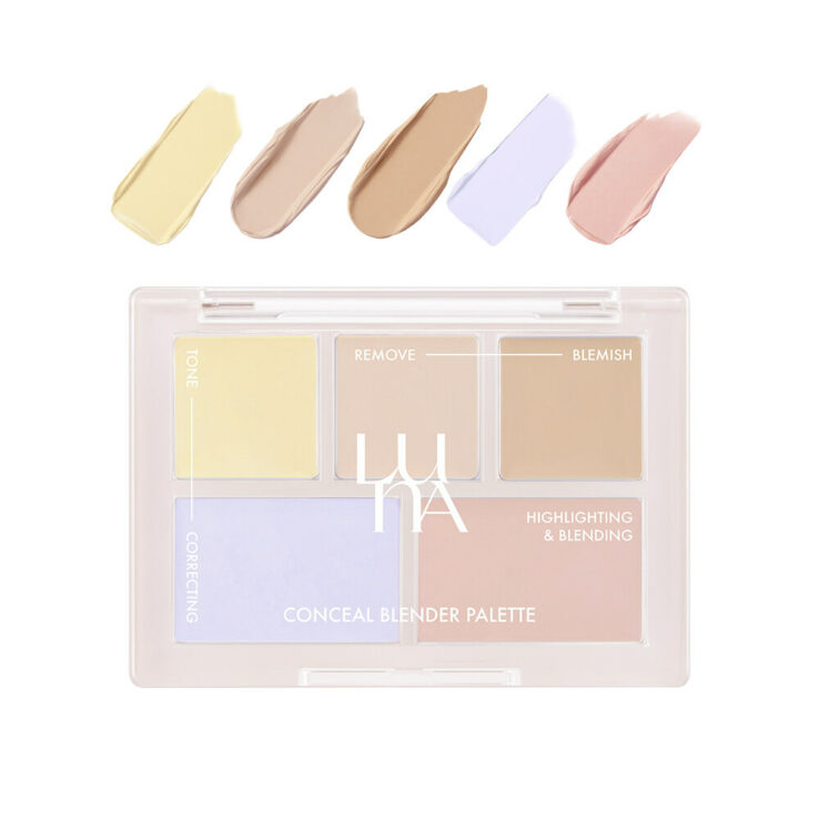 韓國 Luna Conceal Blender Palette 多功能5色校正調色遮瑕盤 - 2色選擇