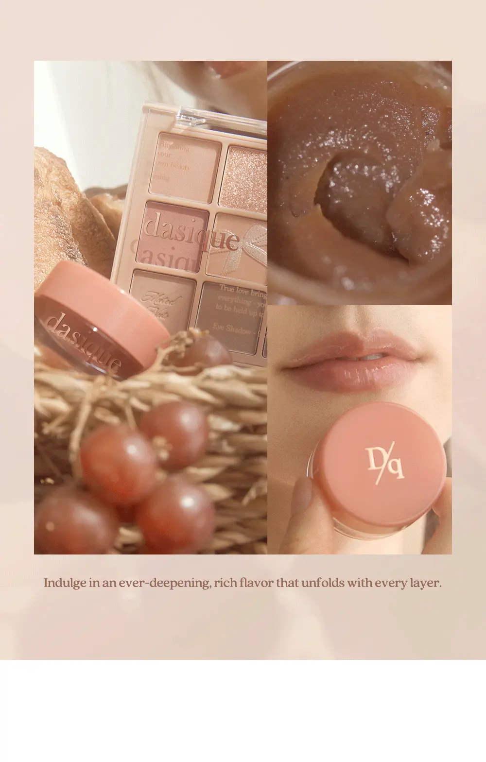 🌰Muted Nuts 系列 🌰 韓國 Dasique Fruity Lip Jam 糖霜果醬果凍潤唇霜 (#11-13)- 3色選擇