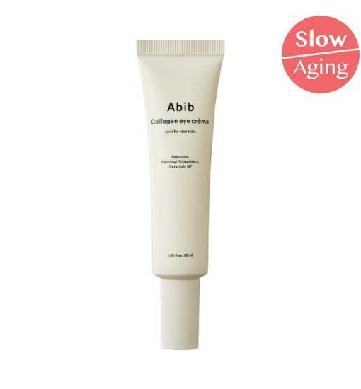 改善眼周細紋～[New] 韓國 Abib Collagen eye crème Jericho Rose Tube 復活草膠原蛋白去紋緊緻提亮眼霜