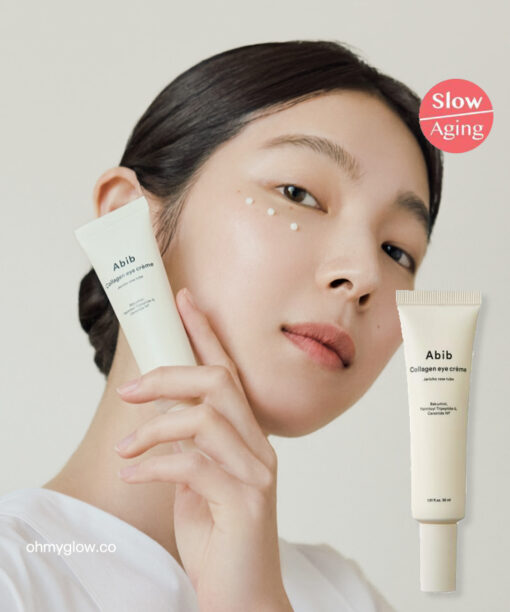 改善眼周細紋～[New] 韓國 Abib Collagen eye crème Jericho Rose Tube 復活草膠原蛋白去紋緊緻提亮眼霜