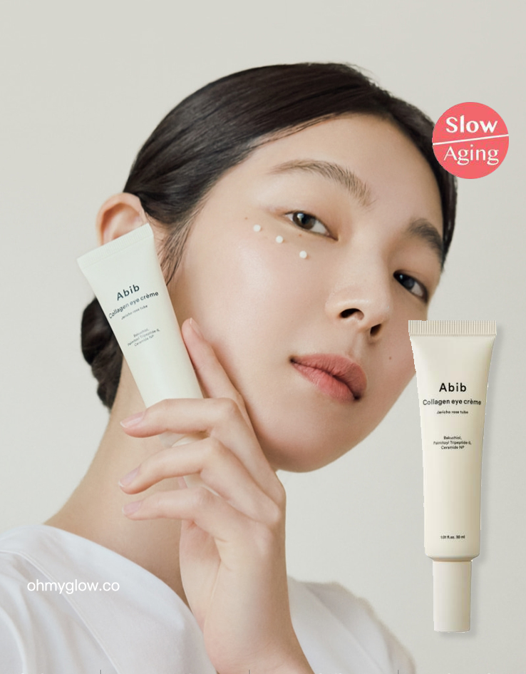 改善眼周細紋～[New] 韓國 Abib Collagen eye crème Jericho Rose Tube 復活草膠原蛋白去紋緊緻提亮眼霜