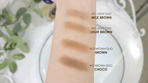 韓國 Bling Glow Brow liner 雙色多用途持久防水眉膏連雙頭眉掃 - 2色選擇