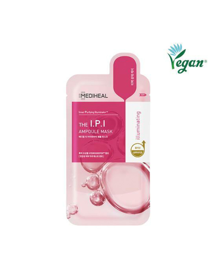 韓國Mediheal THE I.P.I Brightening Ampoule Mask 美白安瓶面膜 10片裝 - 2種選擇