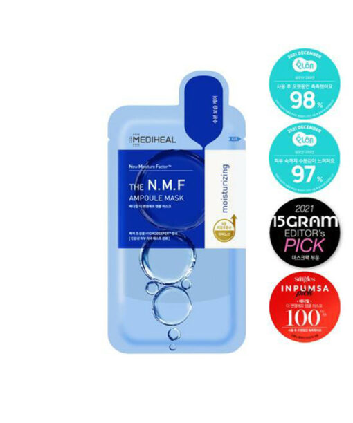 韓國Mediheal THE N.M.F Ampoule Mask 保濕安瓶面膜 10片裝 - 2種選擇