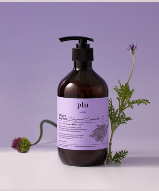 韓國 Plu Therapy Body Wash 香氛芳療身體沐浴露 #薰衣草 - 500g