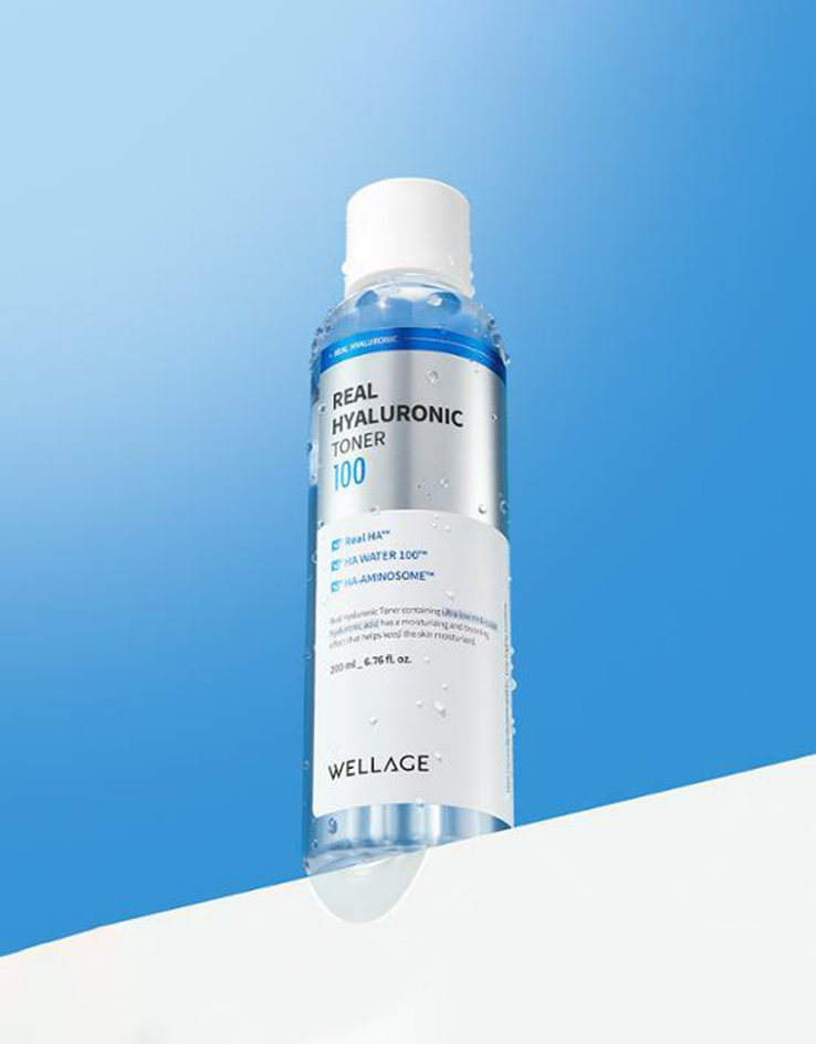 韓國 Wellage Real Hyaluronic Toner 100%純透明質酸保濕爽膚水