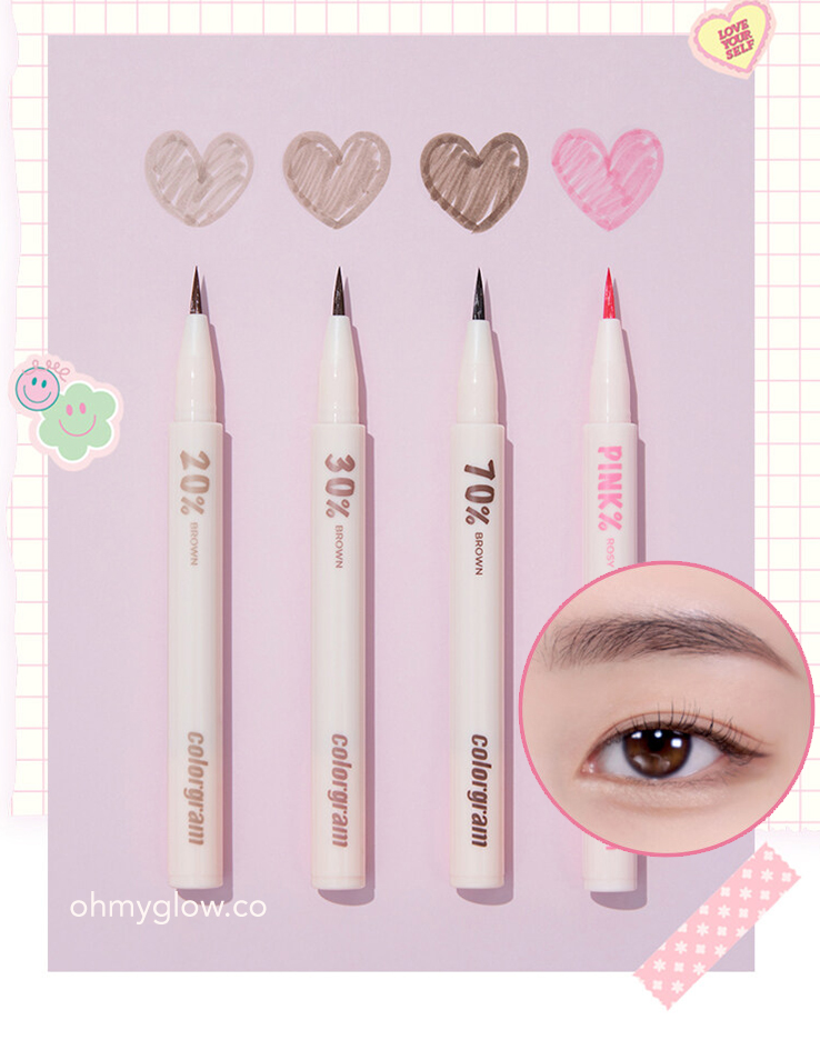 韓國 Colorgram Shade Re-forming Brush Liner 多功能眼頭卧蠶陰影筆 - 4色選擇