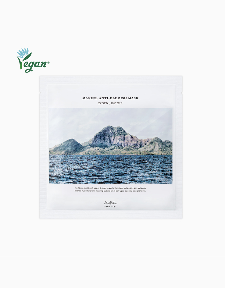 韓國 Dr Althea Marine Anti-Blemish Mask 藍海藻淨膚抗痘面膜 5片裝 - 2種選擇