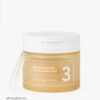 捱夜粗糙肌～韓國 numbuzin No.3 Radiance Glowing Jumbo Essence Pad 酵母提亮去暗沉保濕濕敷爽膚精華棉片 - 70片裝