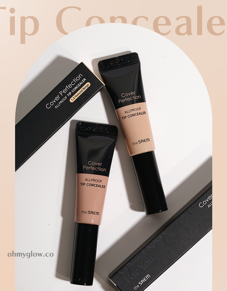 韓國 TheSaem Cover Perfection Allproof Tip Concealer SPF30 PA++ 防水遮瑕膏 - 2色選擇