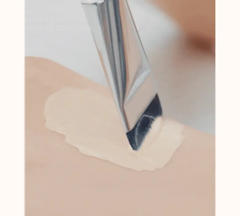 韓國 WakeMake Spatula Wide Foundation Brush 刮刀平薄頭底妝粉底掃