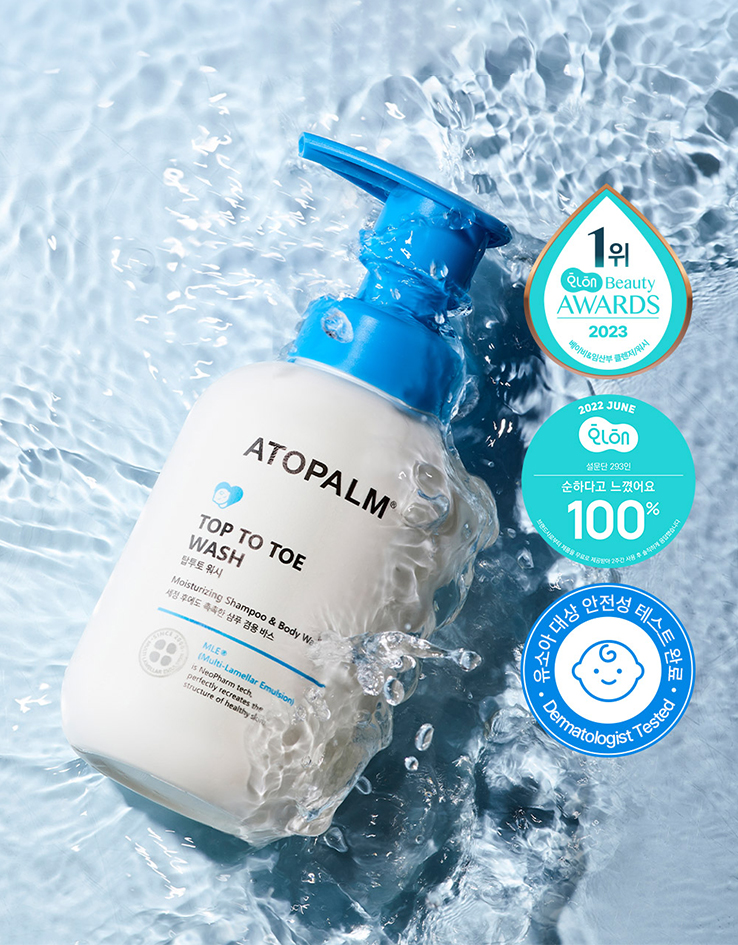 韓國 ATOPALM Top To Toe Wash 溫和沐浴露- 300ml