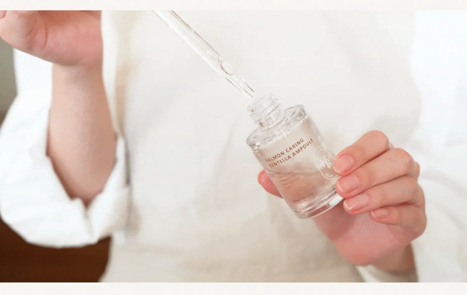 韓國 Clean Beauty 品牌 HeveBlue Salmon Caring Centella Ampoule 三文魚子積雪草舒緩去紅保濕安瓶精華