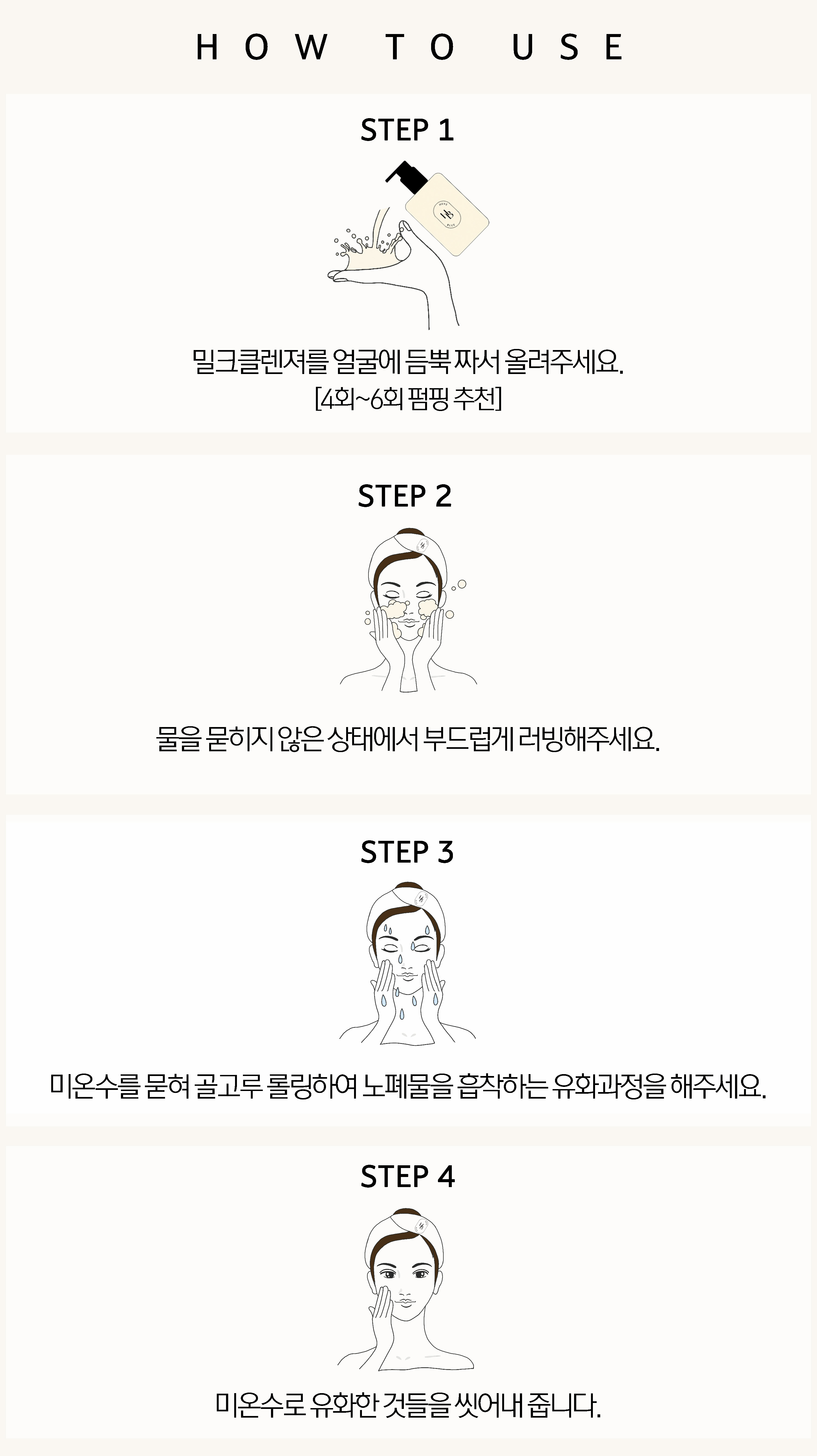 超溫和卸妝清黑頭~ 韓國 HeveBlue Black Yuja Bean Milk Cleanser 天然黑豆青柚豆奶溫和保濕卸妝潔面乳 - 300ml