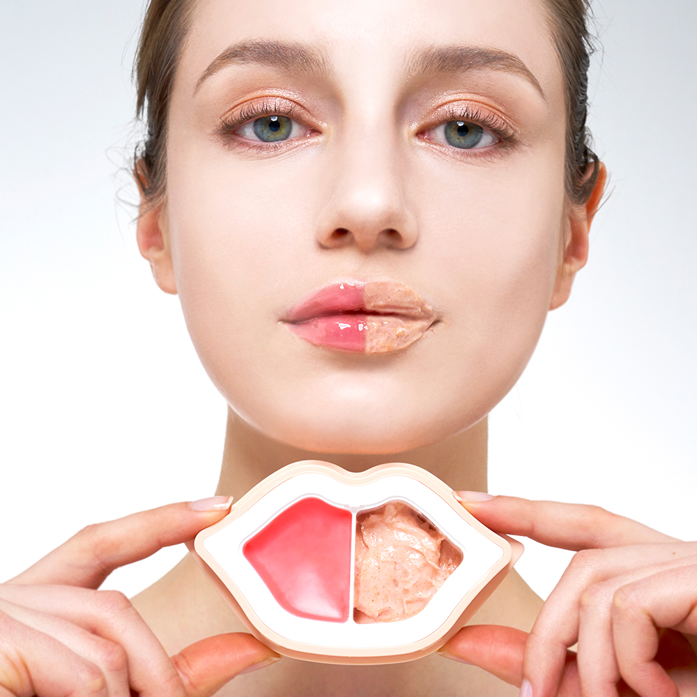 【化解護唇No.1】唇死皮救星!韓國 KOCOSTAR Peach Duo Duo Lip Scrub & Lip Oil In Cream 水蜜桃嘟嘟唇2 In 1 護理(唇磨砂+護唇霜) 【化解護唇No.1】唇死皮救星!韓國 KOCOSTAR Peach Duo Duo Lip Scrub & Lip Oil In Cream 水蜜桃嘟嘟唇2 In 1 護理(唇磨砂+護唇霜)