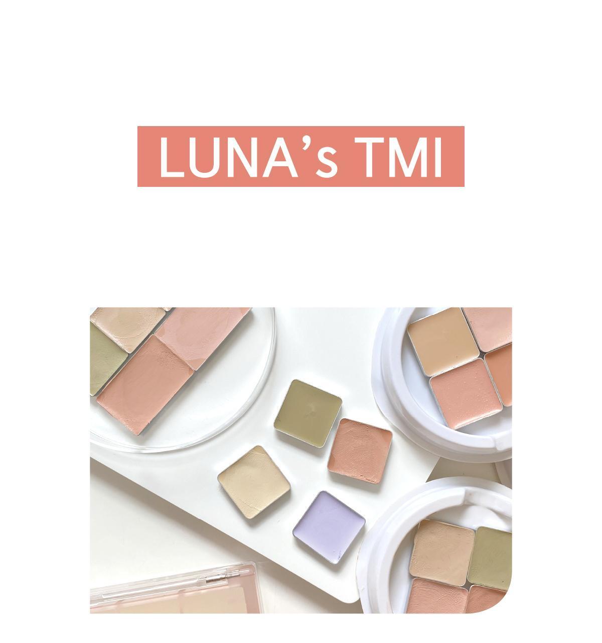 新色入!韓國 Luna Conceal Blender Palette 多功能5色校正調色遮瑕盤(01-04) - 4色選擇