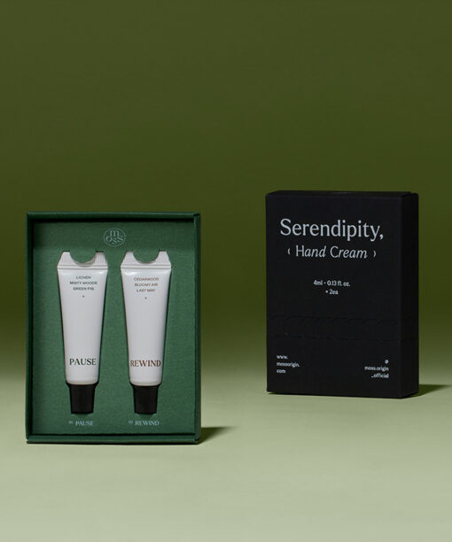 韓國小眾高質感～Moss Serendipity Hand Cream 純素迷你護手霜套裝 Rewind + Pause