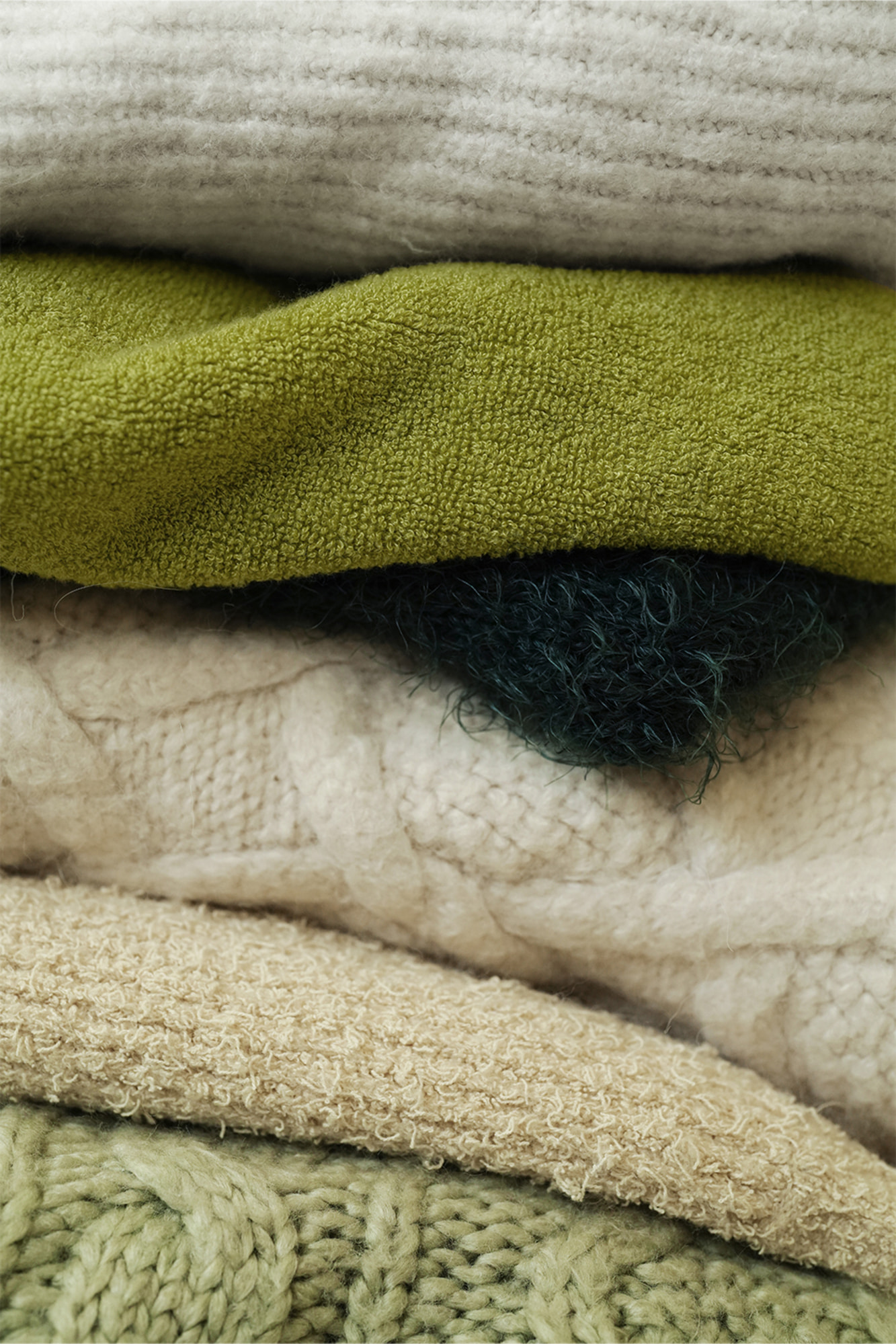 韓國小眾高質感~Moss Serendipity Towel 優質有機竹纖維身體沐浴毛巾 #Olive Green