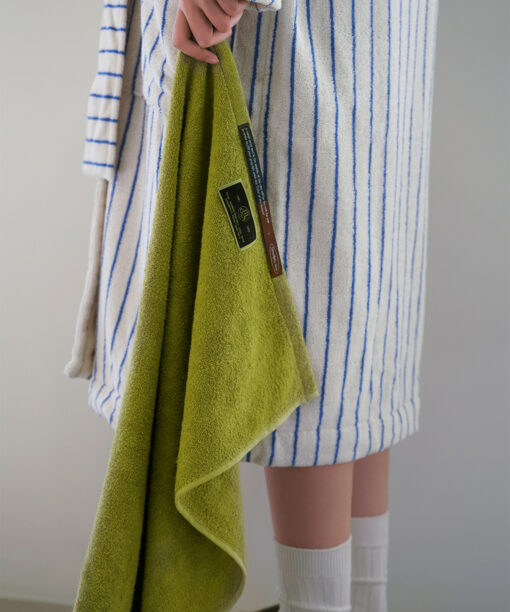韓國小眾高質感～Moss Serendipity Towel 優質有機竹纖維身體沐浴毛巾 #Olive Green