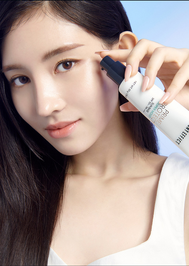 48小時保濕力~韓國 Pony Effect Prime Protect Super Moist Sun Base | 水透光妝前防護乳-超保濕潤澤款 SPF50+ / PA++++