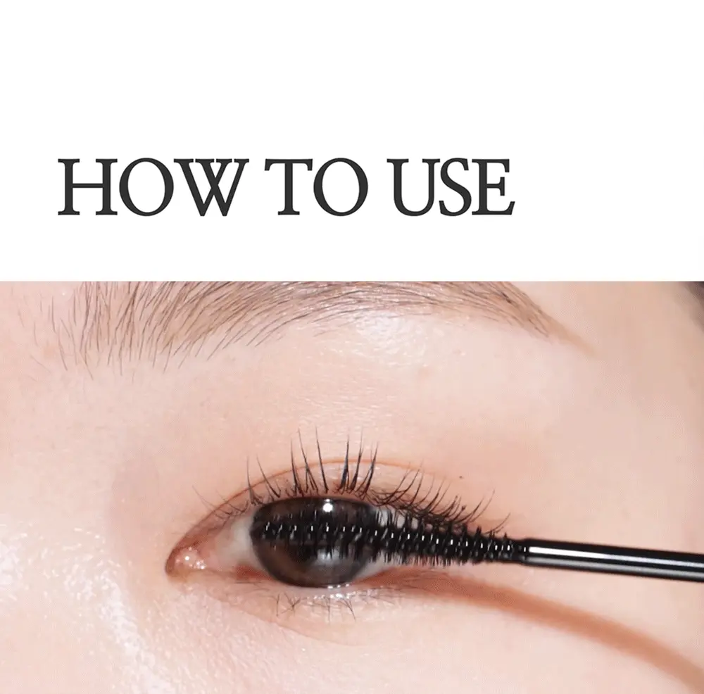 增長精華+睫毛膏妝效2 in 1【韓國No.1】 Cosnori Eyelash Tinting Serum 純素長效纖長活性肽黑色睫毛膏X增長精華液2合一 - 01 Deep Black