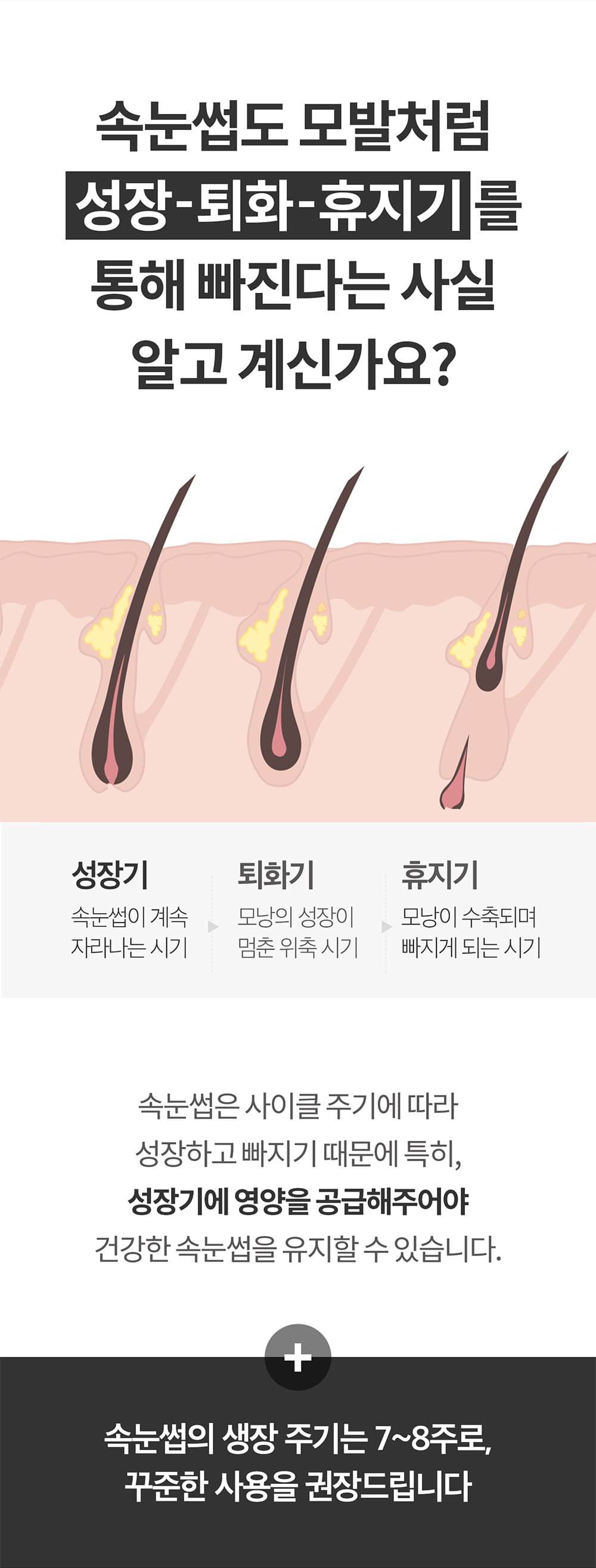 增長精華+睫毛膏妝效2 in 1【韓國No.1】 Cosnori Eyelash Tinting Serum 純素長效纖長活性肽黑色睫毛膏X增長精華液2合一 - 01 Deep Black