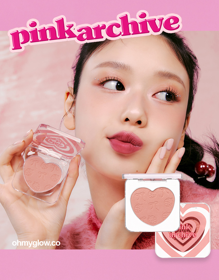 最新23F/W #Pink Archive 系列 韓國 Etude House Heart Flutter Blusher 乾燥草莓🍓心心胭脂