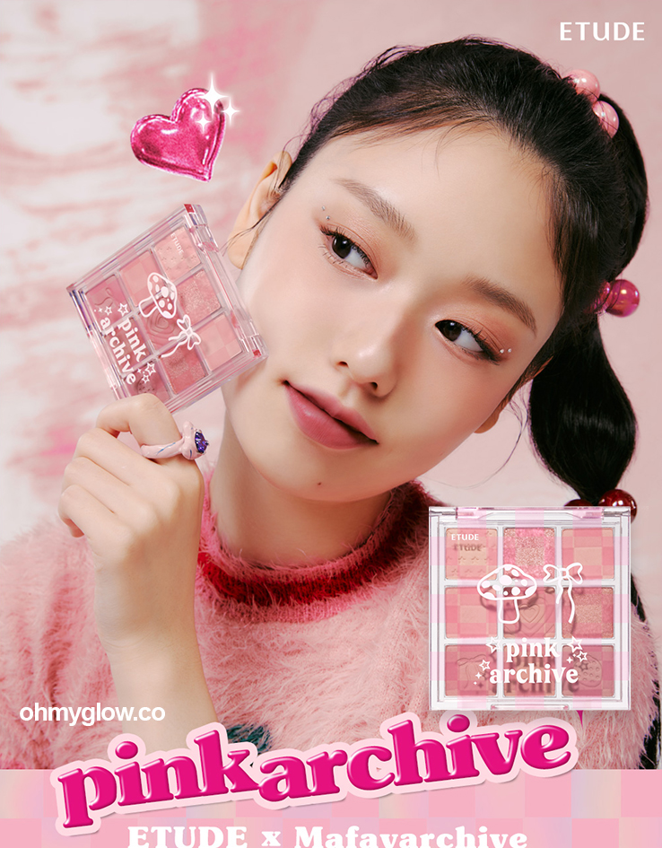 最新23F/W #Pink Archive 💗系列 韓國 Etude House Play Color Eye Palette 9色眼影盤- #What's In My Fave Archive