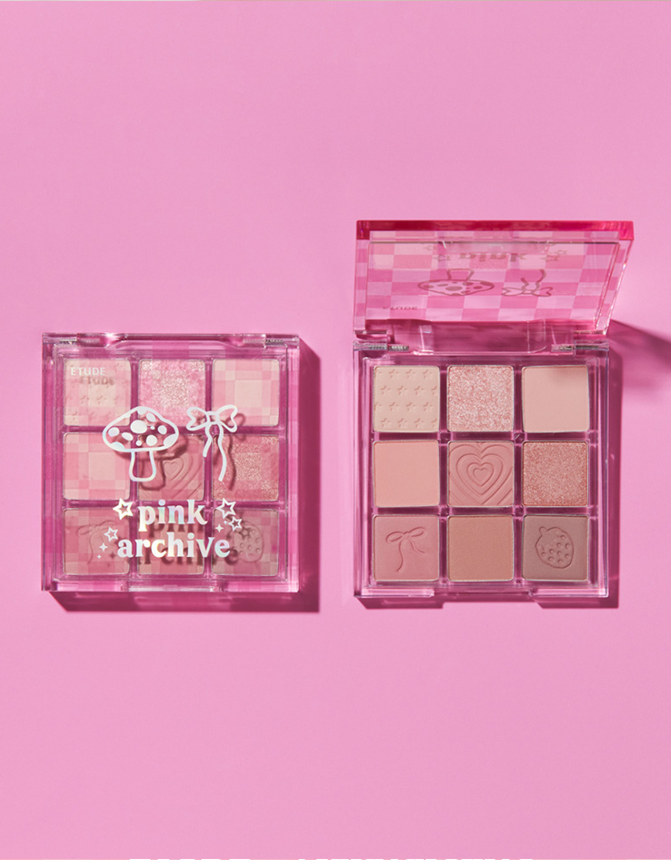 最新23F/W #Pink Archive 💗系列 韓國 Etude House Play Color Eye Palette 9色眼影盤- #What's In My Fave Archive