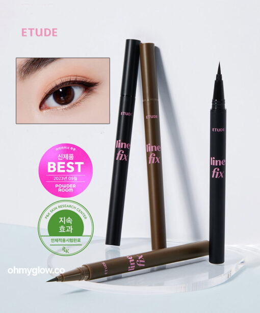 韓國 Etude House Line Fix Brush Liner 眼線液筆 - 2色選擇