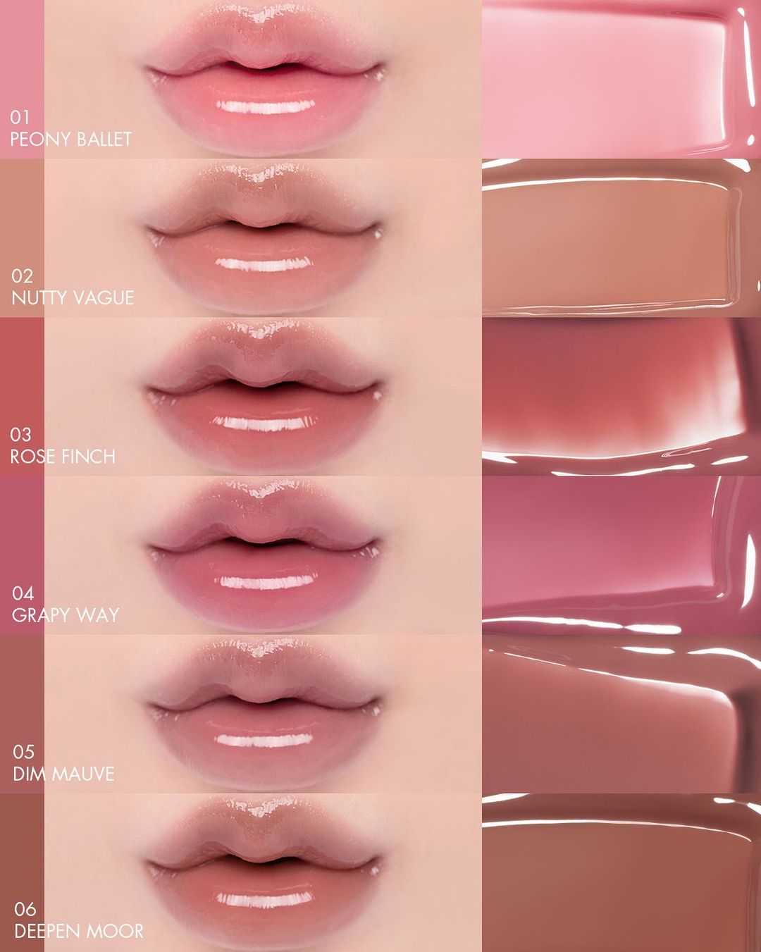 韓國 romand Glasting Color Gloss #AngelRing 天使光環✨糖漿唇蜜 - 6色選擇 韓國 romand Glasting Color Gloss #AngelRing 天使光環✨糖漿唇蜜 - 6色選擇