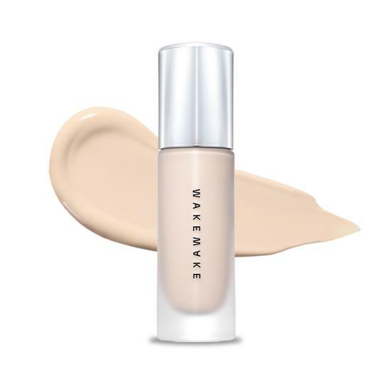48小時持妝～韓國 WakeMake Water Velvet Cover Foundation 水感絲絨純素粉底液SPF38 PA++ - 5色選擇