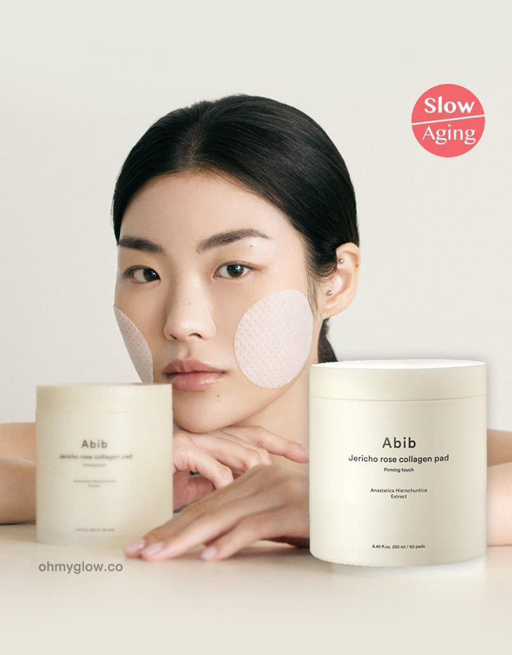 韓國 ABIB Jericho Rose Collagen Pad Firming Touch 復活草膠原蛋白抗老回彈保濕爽膚棉片 - 60片裝