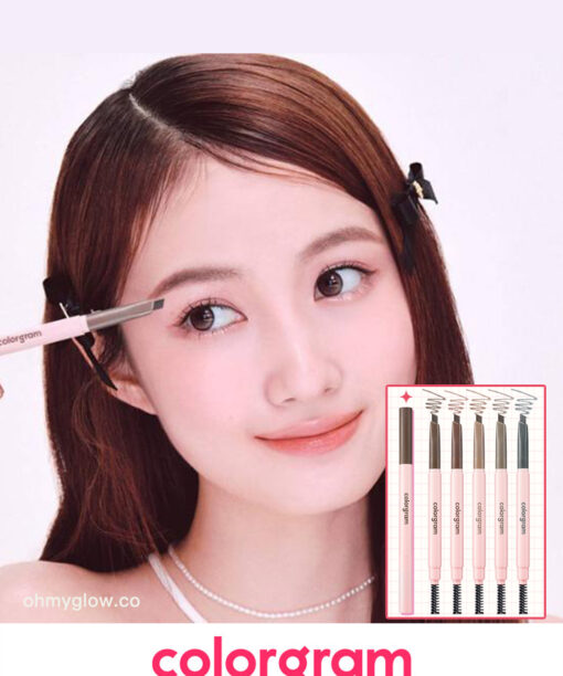 韓國 Colorgram Easy Auto Brow Pencil 雙頭眉筆 - 5色選擇