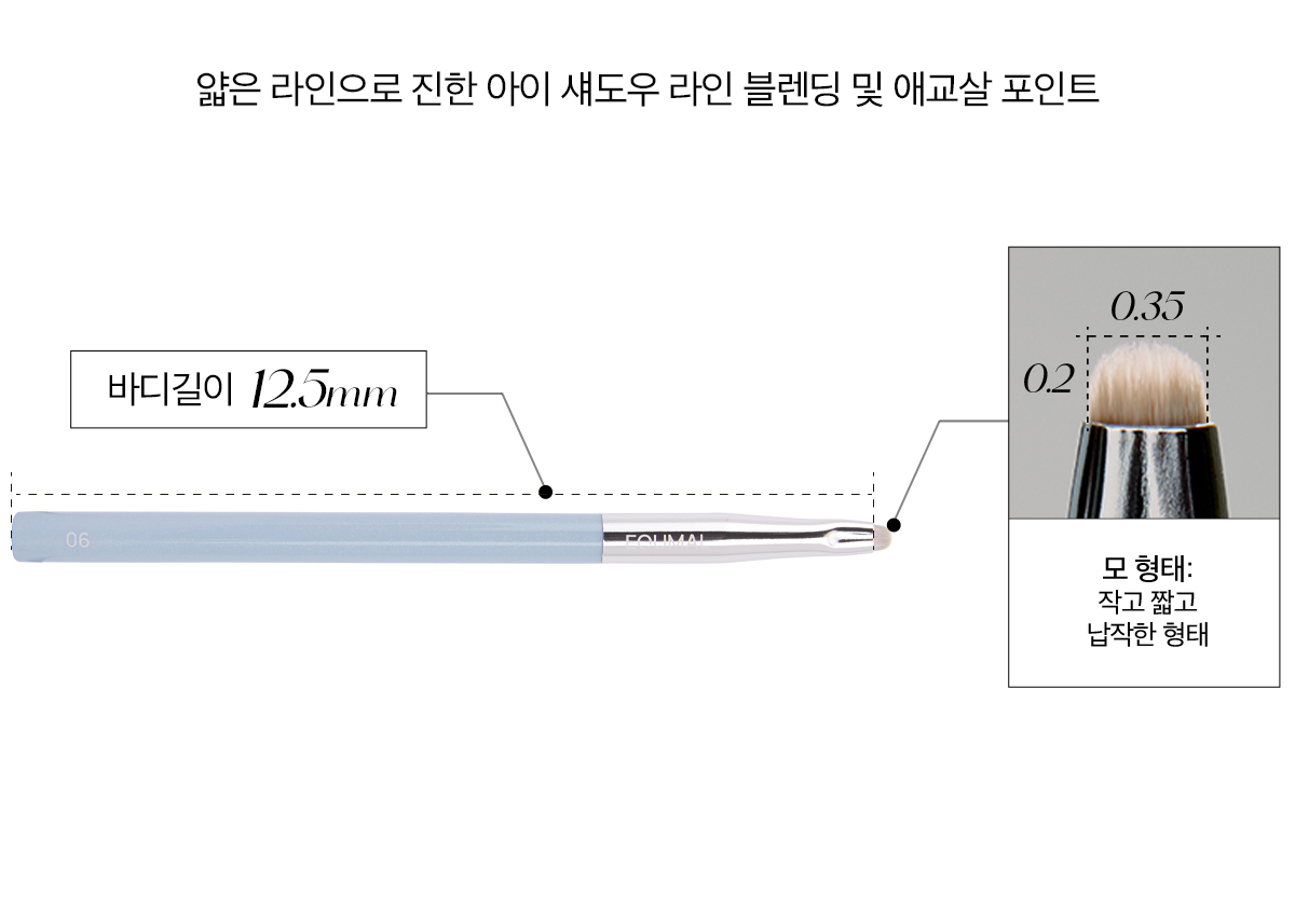 韓國 Equmal Easy Brush AA Eye Brush 眼妝掃具(#Eye01-10, 18) - 11種選擇