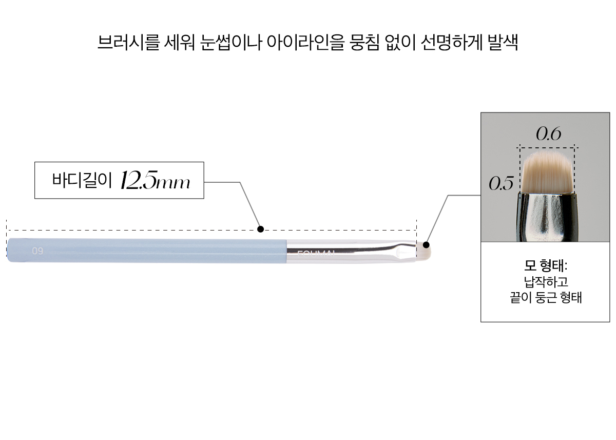 韓國 Equmal Easy Brush AA Eye Brush 眼妝掃具(#Eye01-10, 18) - 11種選擇