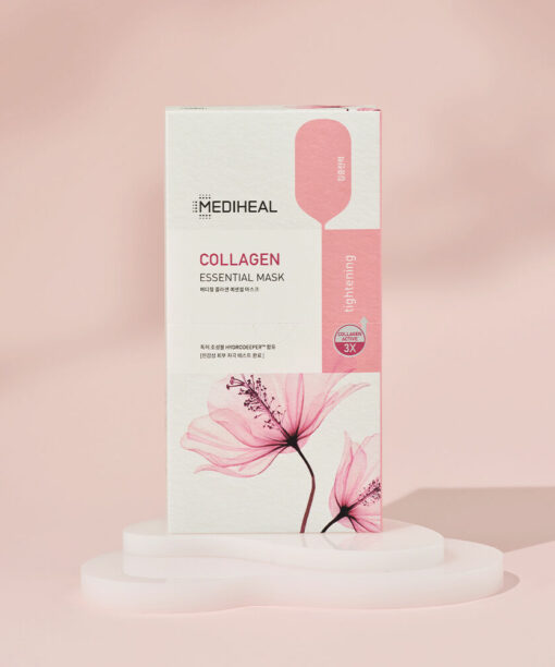 🏆回彈抗老～韓國Mediheal Collagen Essential Mask 3X膠原蛋白彈力緊緻抗老精華面膜 10片裝 - 2種選擇