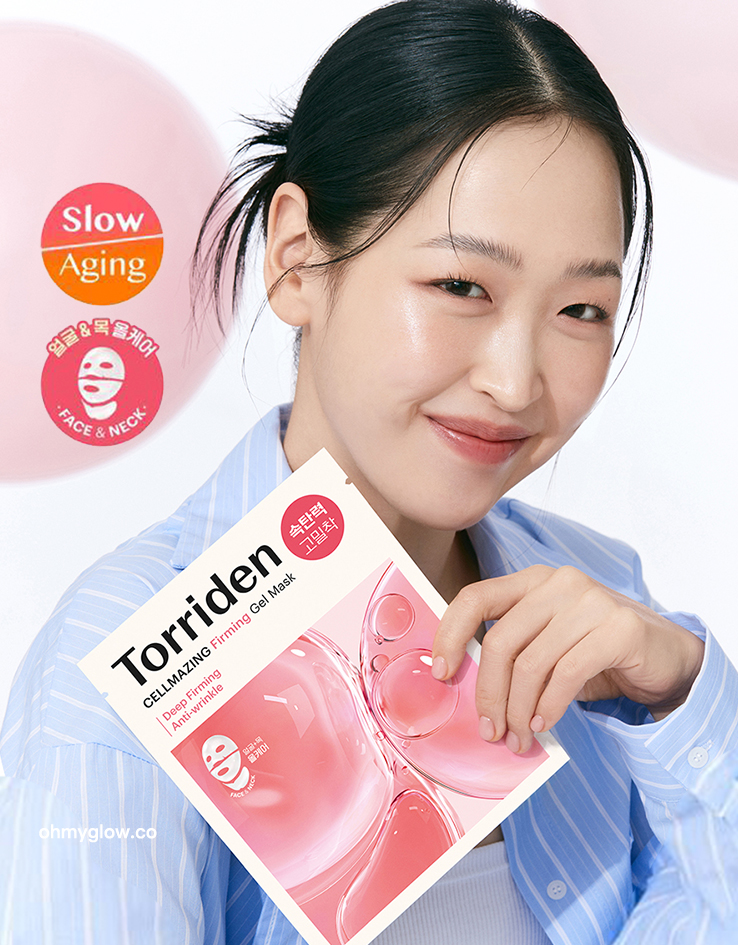 韓國 Torriden Cellmaizing Firming Gel Mask 低分子膠原蛋白彈力緊緻果凍面膜連頸膜 - 單片