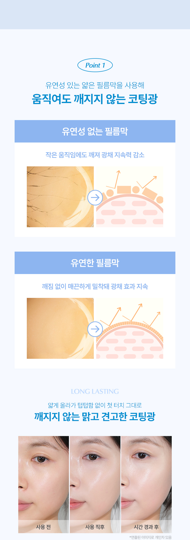 韓國 WakeMake Water Glow Coating Foundation 水感持久水光純素粉底液 SPF38 PA++ - 4色選擇