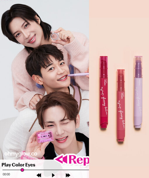 韓國 Etude 最新復刻Replay Collection 練習曲系列 Syrup Glossy Balm 糖漿光澤唇膏 - 3色選擇