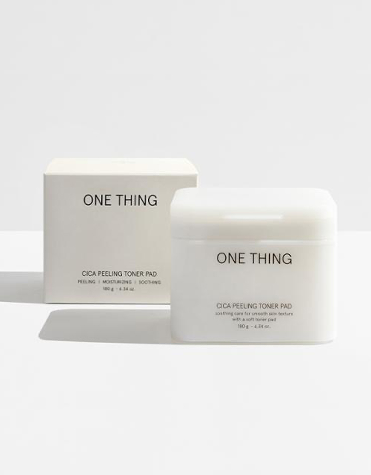 韓國 One Thing Cica Peeling Toner Pad 積雪草去角質爽膚棉片 - 65片裝