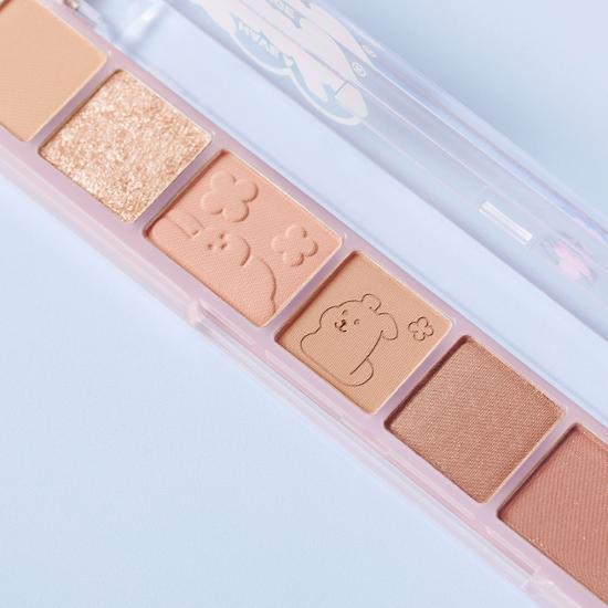 韓國 Peripera #🍀Lucky Lottery系列 All Take Mood Palette 間尺盤 8色眼影盤 - #18 Have A Lucky Beige