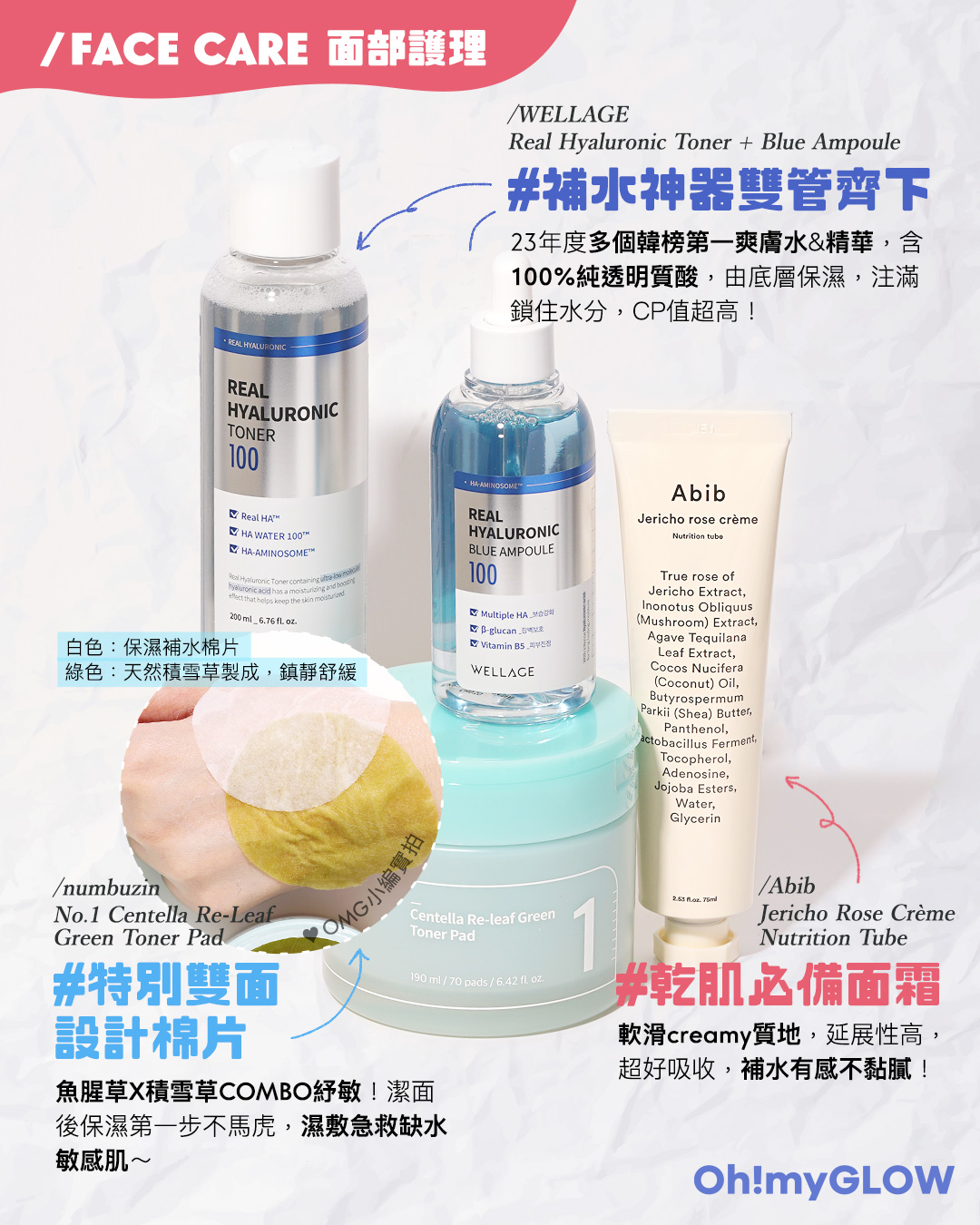 冬日乾燥SOS急救對策！乾肌必備面霜 Abib｜Jericho Rose Crème Nutrition Tube